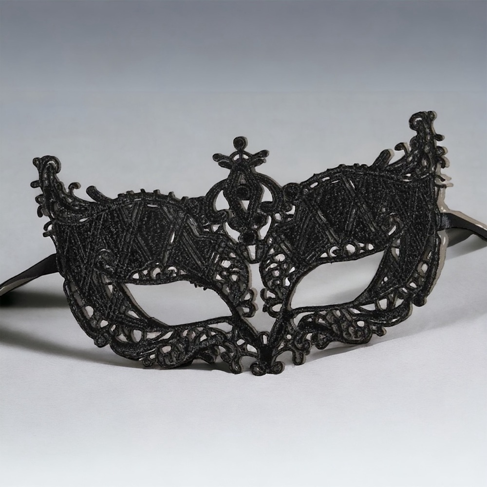 Masquerade Mask, Mardi Gras, Masquerading Mask, Black Lace, Masquerade Ball, NEW